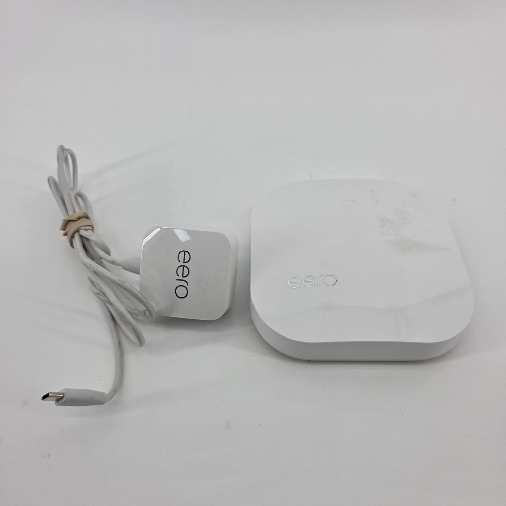 eero Pro Mesh WiFi Router Model B010001 White with 24W Power Adapter